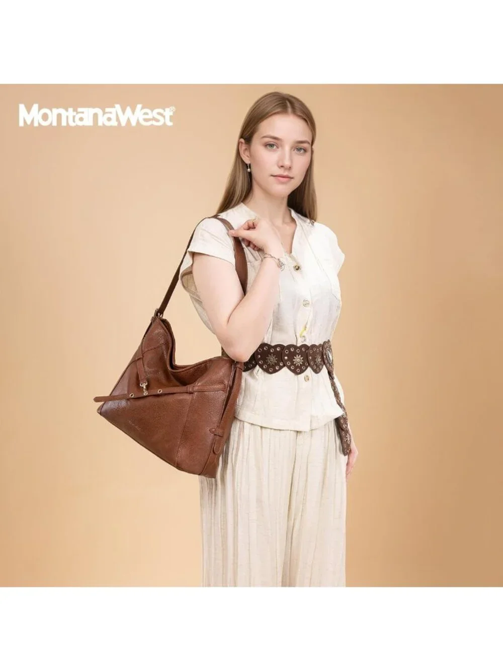 Stylish Adjustable Hobo Purse for Women | Trendy Belt Buckle Design & Strap